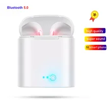 Fone de Ouvido sem fio Fones de Ouvido Bluetooth I7 i7s TWS esporte Fones de Ouvido Fone de Ouvido Com Microfone Para iPhone Xiaomi Samsung Huawei LG(China)