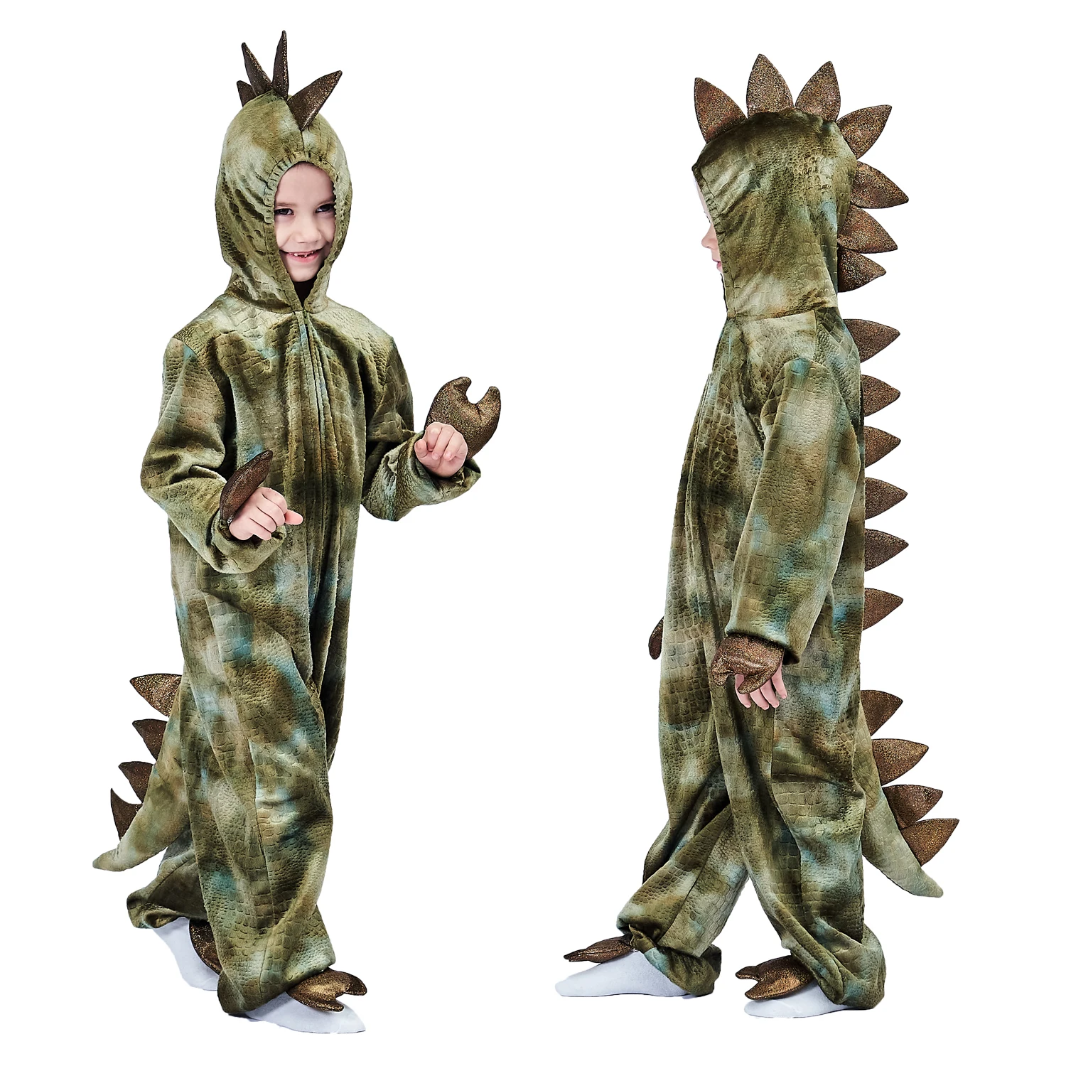 Review Umorden Kids Child Dinosaur T-Rex Costume Cosplay for Boys Halloween Purim Party Disfraz Costumes Fancy Dress Up