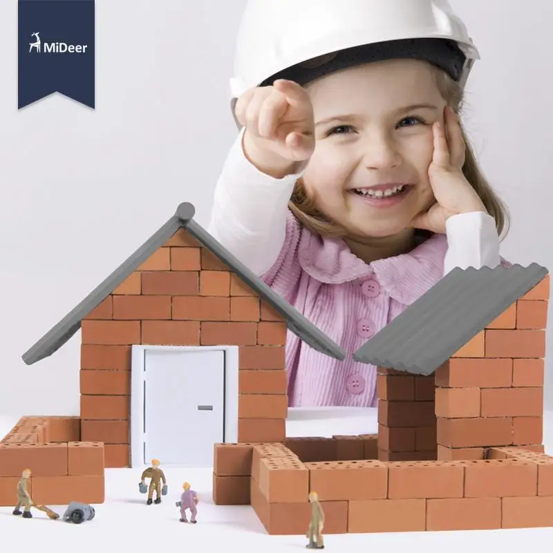 Детские кубики, набор, развивающие игрушки для детей, реальный дом, модель строительства, отличный подарок для мальчиков и девочек 6 лет и старше