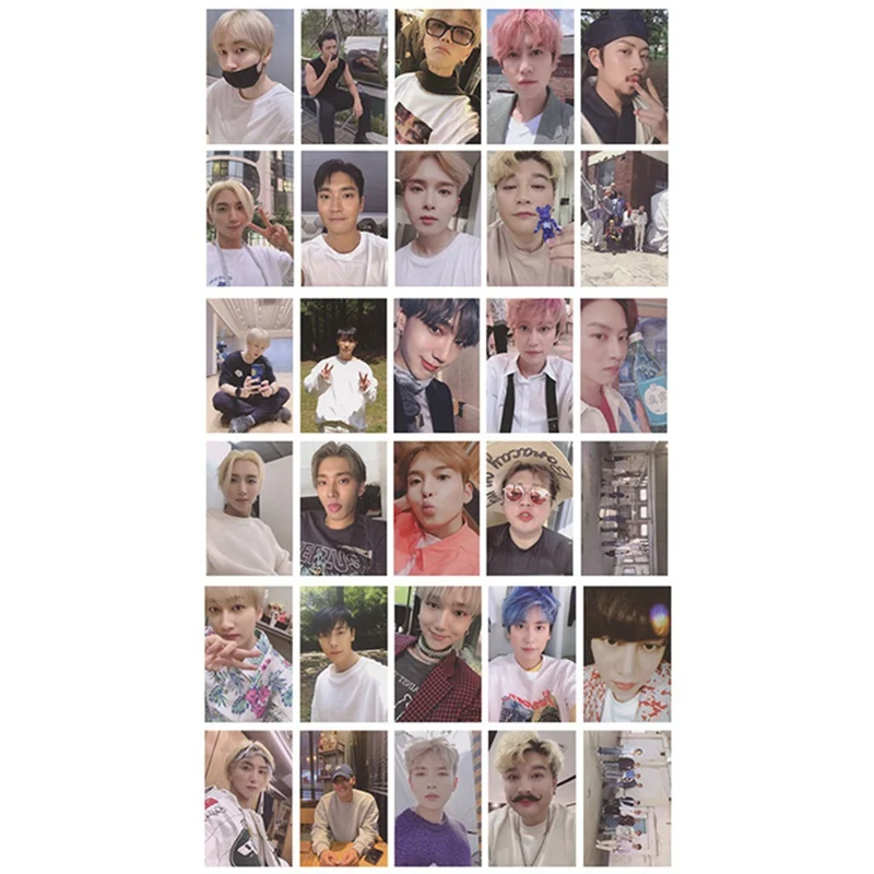 Новинка креативный высококачественный фотоальбом KPOP SUPER JUNIOR SJ Time HD ПВХ карты