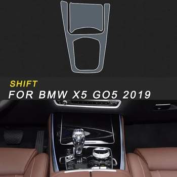 

Dashboard Center Console Panel Film Protector Trim Sticker Cover Interior Accessories for BMW X5 G05 2019 Car Styling