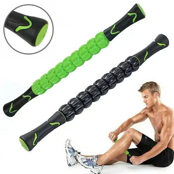 

dline Gym Muscle Massage Roller Yoga Gym Stick Yoga Pilates Relax Tool Muscle Roller Sticks Relieving Muscle Soreness 4 Colour