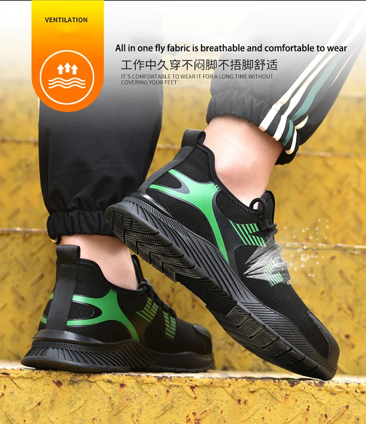 sapato com aço toe cap kevlar midsole