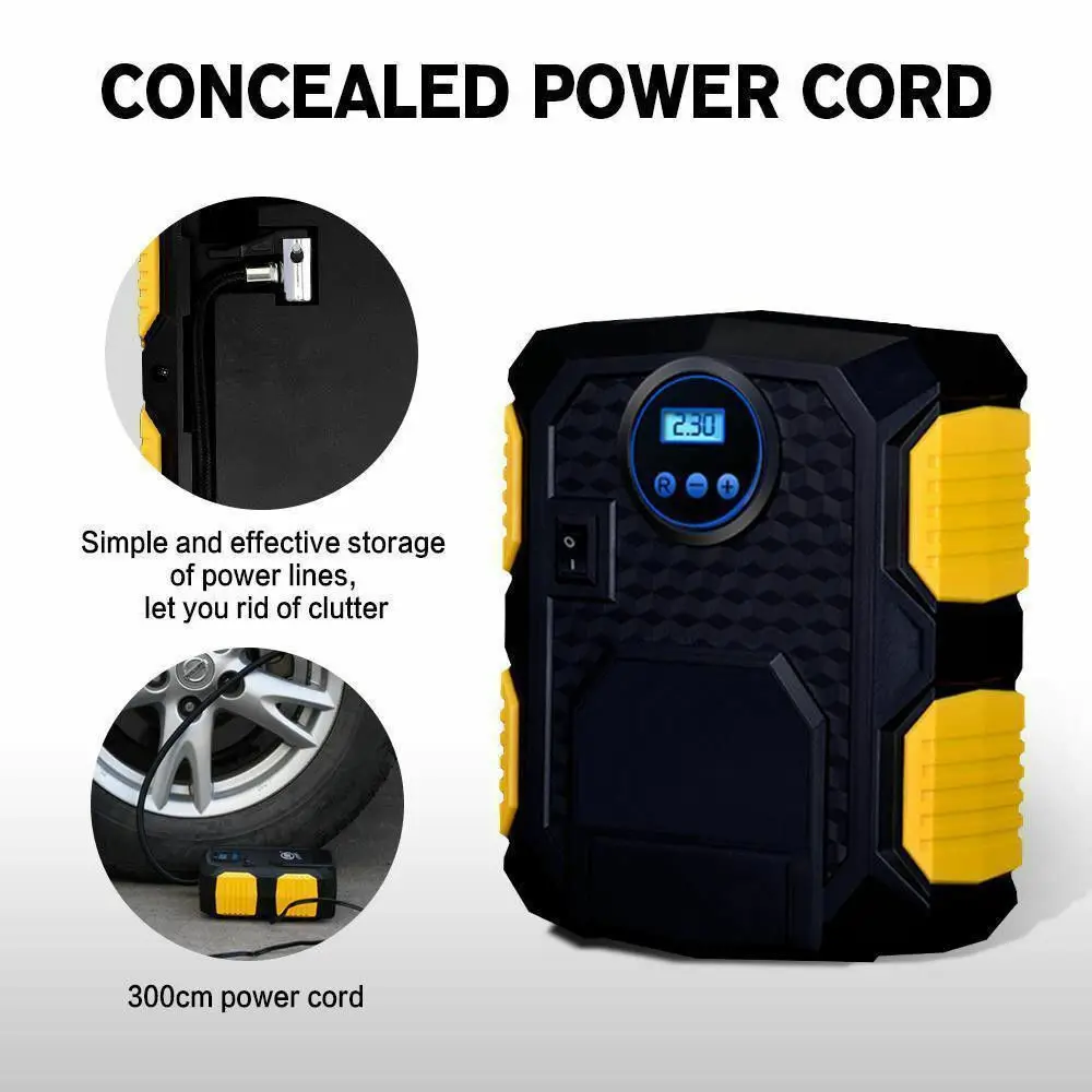 Compressor de ar do Carro Compressor de ar do Carro para o Carro Amplamente Utilizado-dc Digital Tire Inflator Portátil Bomba para o Carro Motos Bicicletas 12v 150psi 5 Cheap Bomba inflável