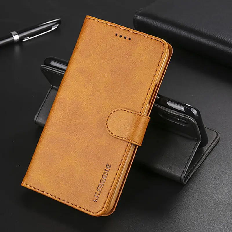 

Vintage Leather Magnetic Flip Phone Case For iPhone XR X XS MAX 6 6S 7 8 Plus 5 5S SE Card Holder Wallet Stand Back Cover Case