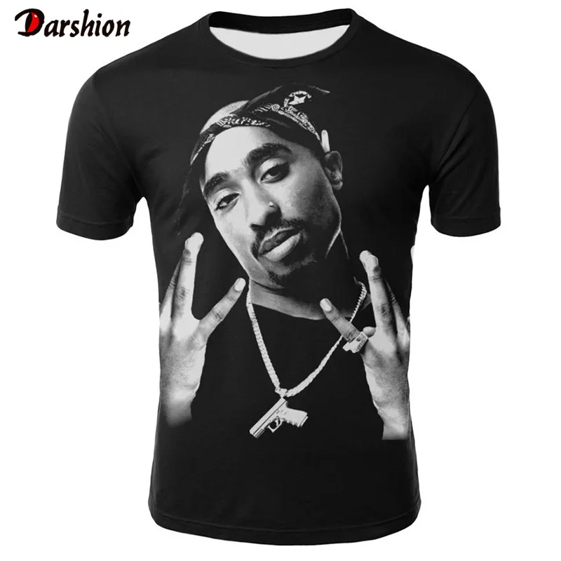 

New Arrivals Black Men Hip Hop 3D Print T Shirt Black Tee Shirt Homme T-Shirts Cool Men Fashion Summer Top Tee Plus Size 4XL