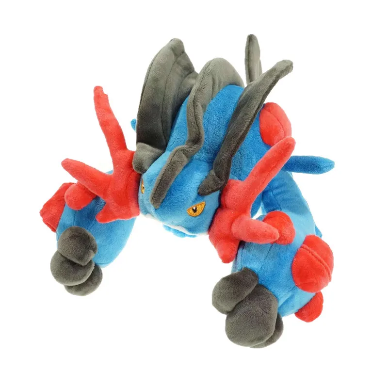 30 см Мультфильм Аниме Кукла Mudkip Swampert MEGA-Swampert Мягкие плюшевые игрушки милые Покемоны плюшевые игрушки подарки для детей - Цвет: 3