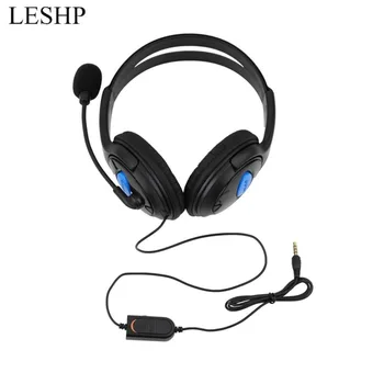 

Portable Wired Gaming Headset Big ear cap Earphones HD Stereo Bass headphone with Microphone for PC/PS4 PlayStation 4 Gamers