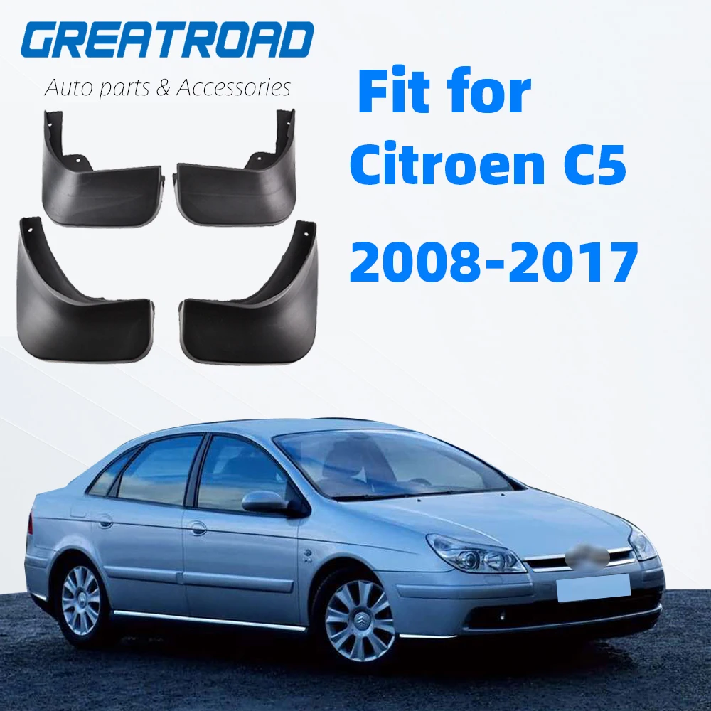Овере автомобильные передние и задние брызговики для Citroen C5 2008 2009 2010 2011 2012 2013 2014 2015