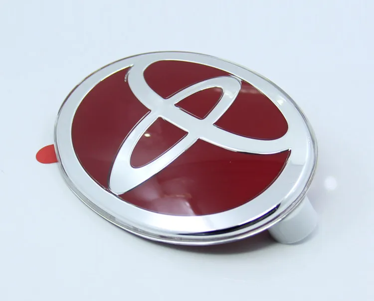 Toyota Модифицированная только красная этикетка Toyota Premium Cars hui ding с логотипом автомобиля Toyota модифицированный логотип автомобиля