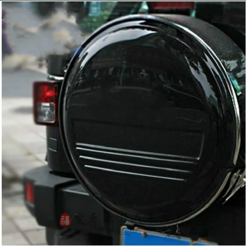 3-color 16-inch Stainless Steel Spare Tire Cover For Jeep Wrangler 2007-2017  - Styling Mouldings - AliExpress