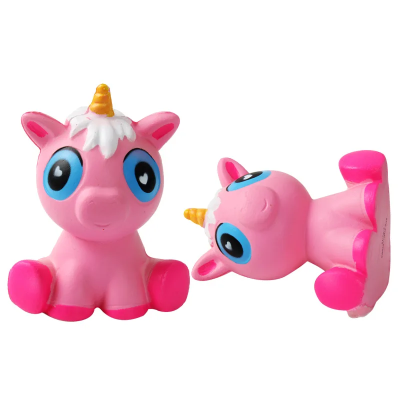

Squishy Toys Squishy Pink Unicorn Children'S Educational Toy Pu Factory 120 Grams