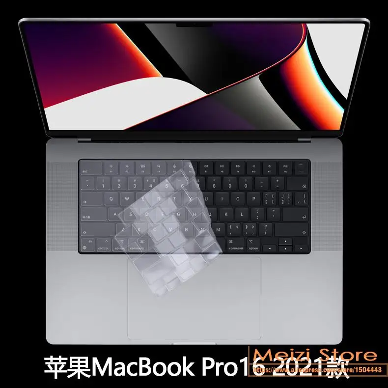 Per Macbook Pro 14 / Macbook Pro 16 Pollici 2021 Versione Modello A2442 A2485 M1 Pro / M1 Max Chip Tpu Copertura Tastiera Per Laptop