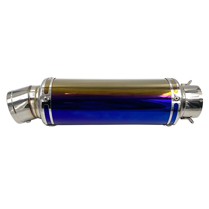 60mm Diameter Slip On Exhaust System Muffler Pipe including DB Killer Silencer Universal fits Motorcycles R6 ZX-6R S1000RR7