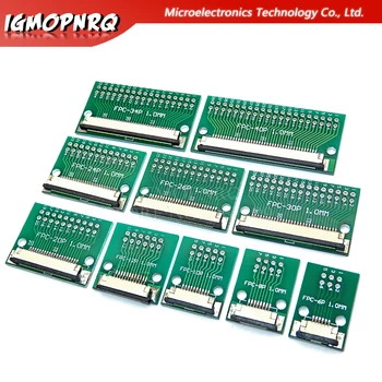 

FPC/FFC flat cable transfer plate is directly inserted DIY 1mm spacing connector 6P/8P/10P/20P/30P/40P/60P