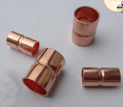 

10PCS/LOT ID:20mm Thickness:1mm Copper Welding Pipe Seamless Red Copper Tube Fittings