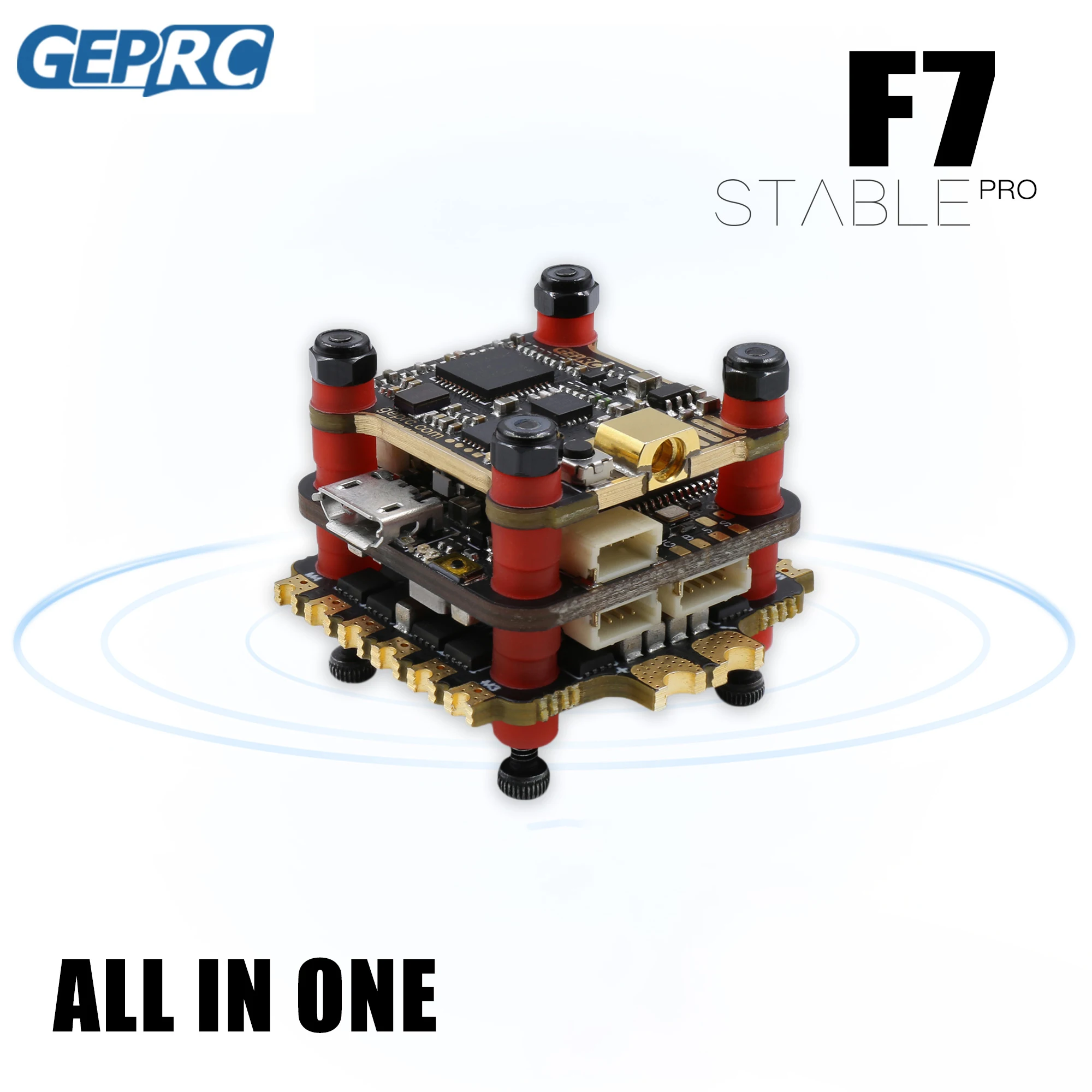 Стабильный Контроллер полета GEPRC Pro F7 DUAL BL 35A Flytower/стабильный V2 F4 + 35A/30A ESC 5 8G 500mW VTX