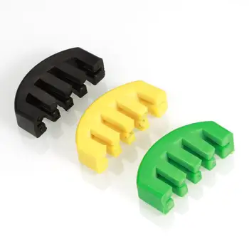 

Violin Practice Silent Fast String Rubber Muffler 1x Yellow / Green / Black Violin Instrument Tool