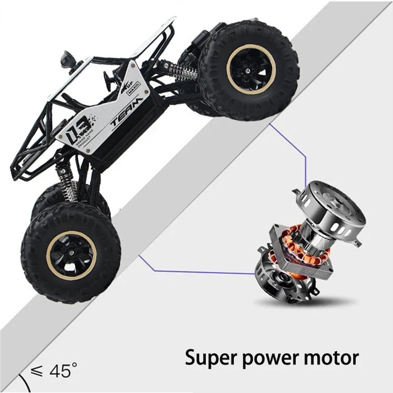 4WD RC автомобиль скалолазание Обновление 2,4G Радио пульт дистанционного управления автомобиль игрушка Bigfoot автомобиль высокая скорость грузовик внедорожник детская 1:12 28 см