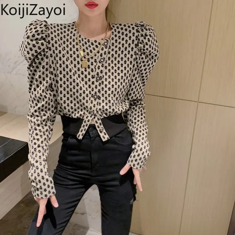 Рисунок 4 - Винтажная женская укороченная блузка Koijizayoi