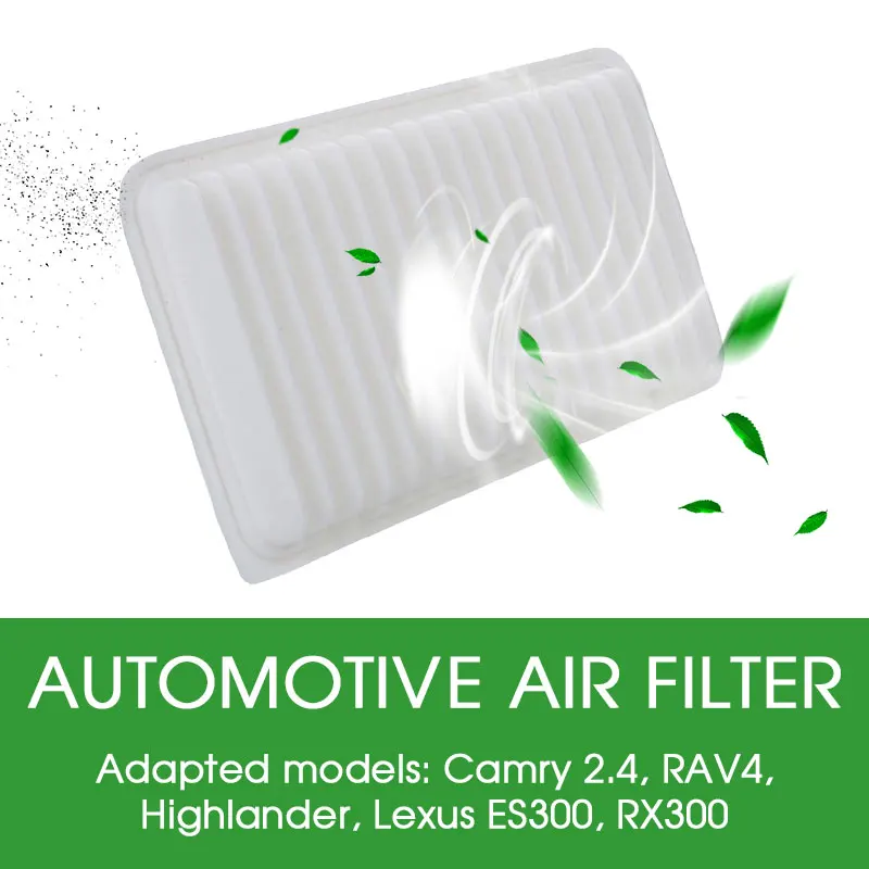 Engine Air Input Filter Input Air Filter High Quality Car Air Filter Anti-Pollen Dust Automotive Part OEM 17801-21040 Stable