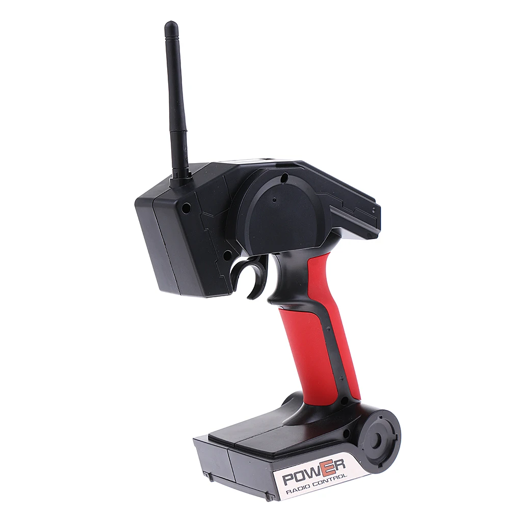 Radio Remote Control Transmitter with Receiver 3 Channel 2.4G for RC Trucks