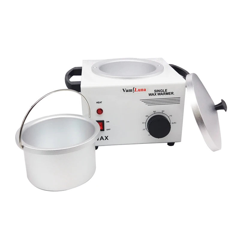 Wax Melter Machine Paraffin Wax Heater Single Pot Depilatory Warmer Machine Hand And Feet SPA Epilator Hair Removal Box