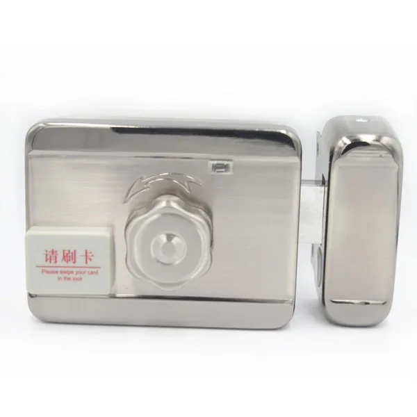 lock DC 12 В электронный RFID дверной замок, умный электрический замок, магнитный индукционный дверной вход, система контроля доступа - Цвет: lock