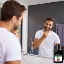 Шампунь для мытья бороды для высоких мужчин глубокое очищение питает естественный блеск пена уход жидкость KTC 66