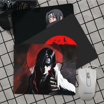 

Maiya Top Quality Uchiha Itachi Naruto Anime Rubber Mouse Durable Desktop Mousepad Top Selling Wholesale Gaming Pad mouse