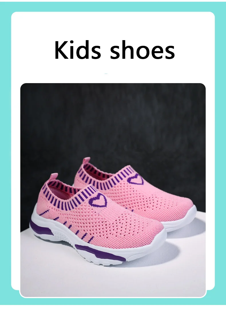 2021 New Mesh Kids Sneakers Lightweight Children Shoes Casual Breathable Non-slip Walking Girls Sneakers Zapatillas Size 29-39 boy sandals fashion