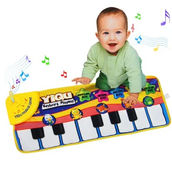 

2020 Children'S Music Carpet Toys Animal Piano Music Blanket Play Music Toys Educational Multicolor Piano Music