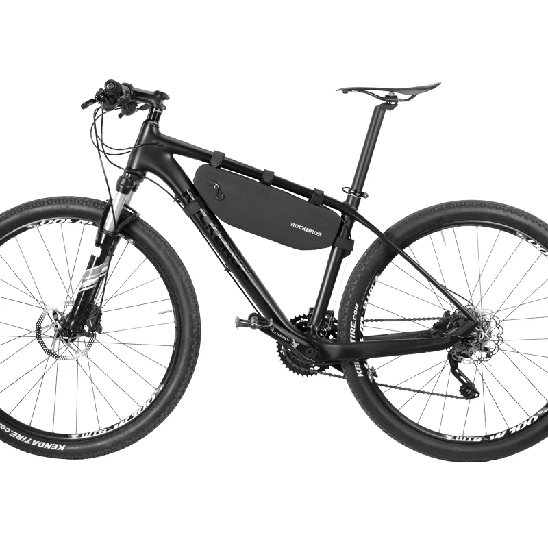 ROCKBROS велосипедные сумки верхняя труба передняя рама сумка водонепроницаемая MTB