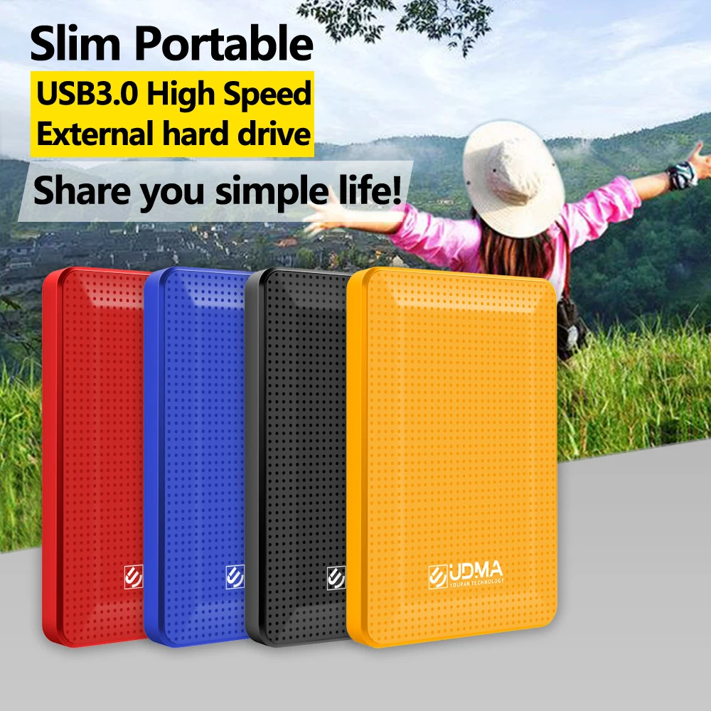 UDMA 2.5'' External Hard Drive Disk USB3.0 HDD 1TB 2TB Portable HDD Storage for PC, Mac,Tablet, Xbox, PS4,TV,TV box 4 Color UDMA 2.5'' External Hard Drive Disk USB3.0 HDD 1TB 2TB Portable HDD Storage for PC, Mac,Tablet, Xbox, PS4,TV,TV box 4 Color