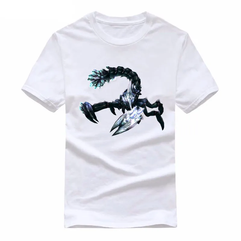 New Mens Scorpion Shirt Round neck 2019 Summer Fashion Tees Male T-Shirt Male Tops cotton Print boys tshirt black high quality New Mens Scorpion Shirt Round neck 2019 Summer Fashion Tees Male T-Shirt Male Tops cotton Print boys tshirt black high quality