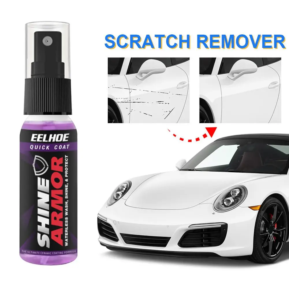 120ml Shine Armor Ceramic Car Wash Fortify Quick Coat Polish Sealer Spray  Car Nano Ceramic Coating Polishing Spraying Wax - AliExpress