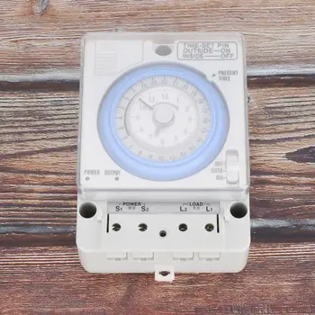 

Button Switch Mechanical Timing Switch Industrial 24H TB35-N with Buzzer Electrical Supplies AC100-240V 2W