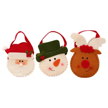

Christmas Gift Candy Bag Xmas Party Storage Organizer Xmas Decoration Handbag
