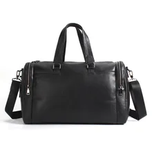 Новая кожаная мужская ручная сумка для путешествий, стильная мужская сумка для багажа на одно плечо, сумка для отдыха