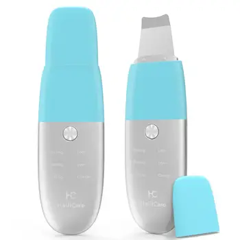 

Facial Skin Scrubber Facial Cleaner Ion Acne Blackhead Remover Peeling Shovel Cleaner Facial Massager Face Lift Machine