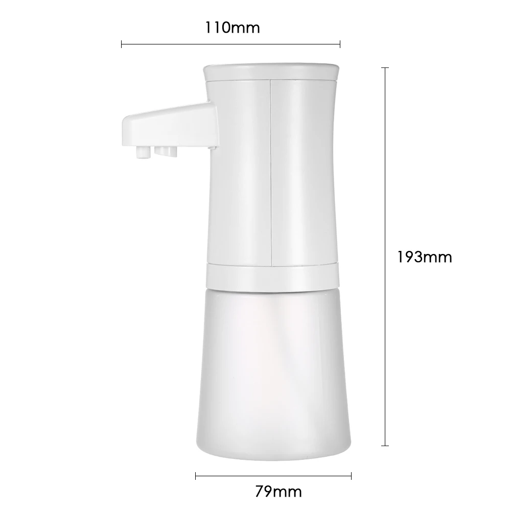 

Hot 350ml Automatic Foam Soap Dispenser Foaming Soap Dispenser Shampoo Box Hand Washing Liquid Machine Soap Dispenser Holder