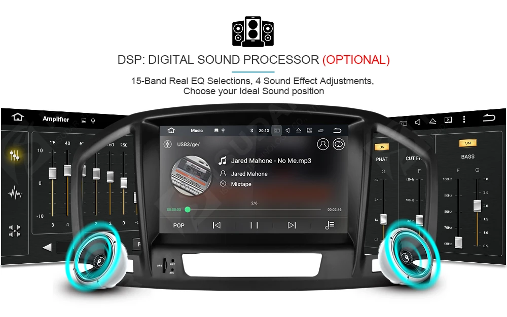 Clearance Android 8.1 Car Multimedia Player for Opel 4 Core RAM 2 GB DSP Autoradio FM 2 Din Radio Truck GPS Navigation MP3 DVD Automotive 3