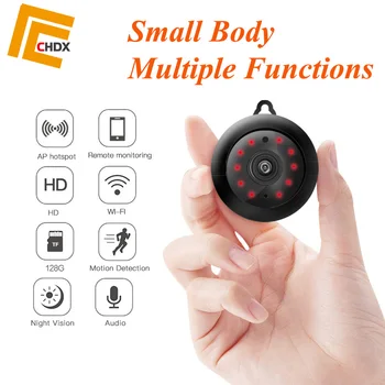 

Good 720P Wireless Mini WiFi Camera Home Security Camera IP CCTV Surveillance IR Night Vision Motion Detect Baby Monitor P2P