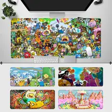 

Popolar Adventure Time Mouse Pad Gaming MousePad Large Big Mouse Mat Desktop Mat Computer Mouse pad For Overwatch