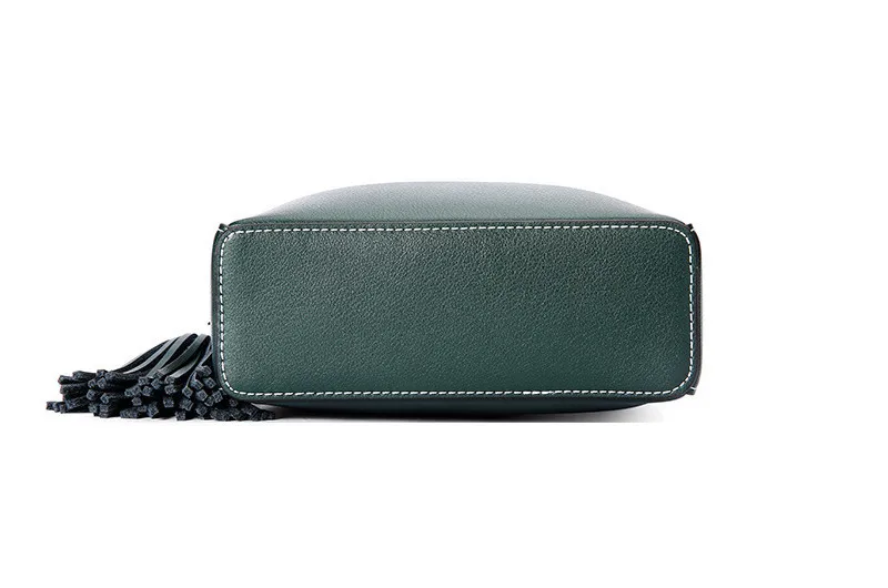New leather female bag European and American fashion single shoulder bag popular solid color small bag simple diagonal bag