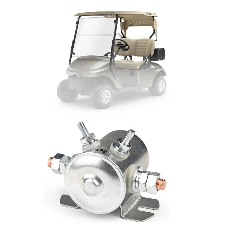 36V 4 Terminal Solenoid Relay for Ezgo TXT Series 1980 2010 Electric