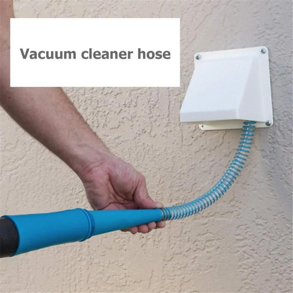 Dryer Lint Vacuum Hoses 1M Dust Removal Extension Tube for Vacuum Cleaner Robot Home Office Cleaning Tool 30FP17