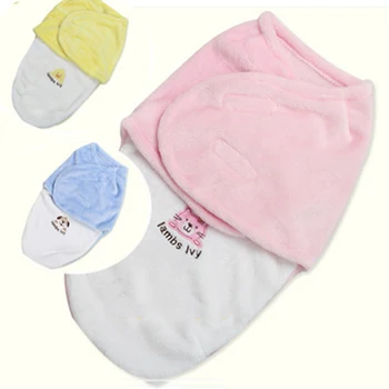 

Kids Swaddling Wrap Blankets Baby 100% Cotton Soft Swaddle Wrap Blanket Newborn Wrap Bedding Bath Towel Cartoon Animal Sleepsack