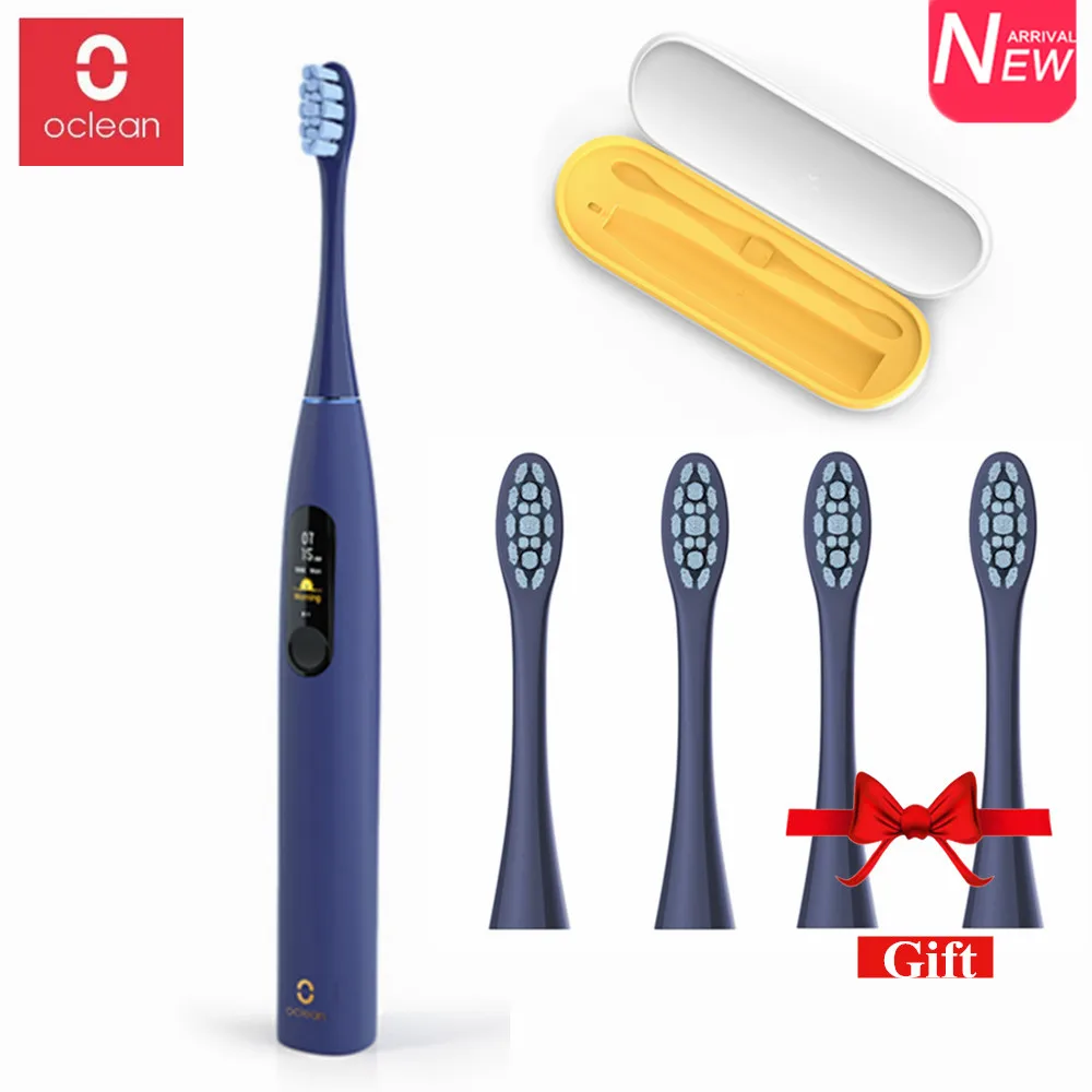 Oclean X Pro Smart Ulsonic Electric Toothbrush Global Version With Touch Screen IPX7 Fast Charging Adult Electric Tooth Brush Oclean X Pro Smart Ulsonic Electric Toothbrush Global Version With Touch Screen IPX7 Fast Charging Adult Electric Tooth Brush