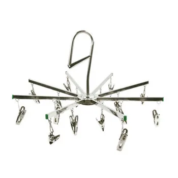 

Household Stainless Steel Underwear/Sock Hanger Laundry Airer Dryer Drying Rack